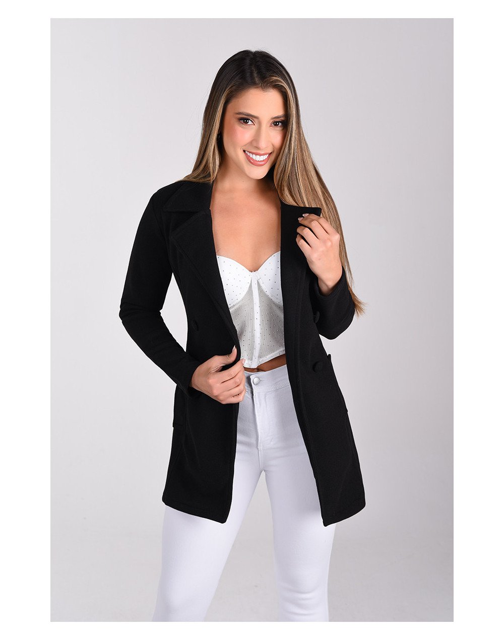 CHAQUETA CRUZUDA