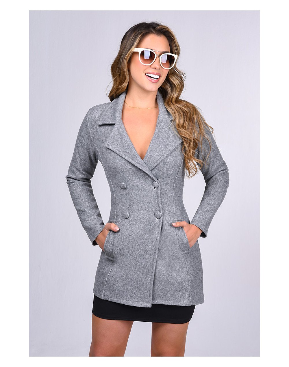 CHAQUETA CRUZUDA