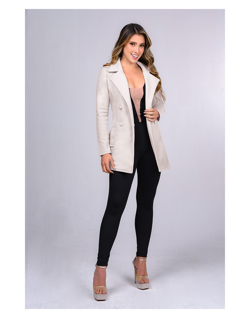 CHAQUETA CRUZUDA