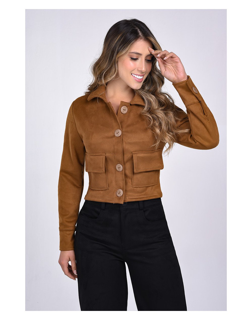 CHAQUETA GAMUZA