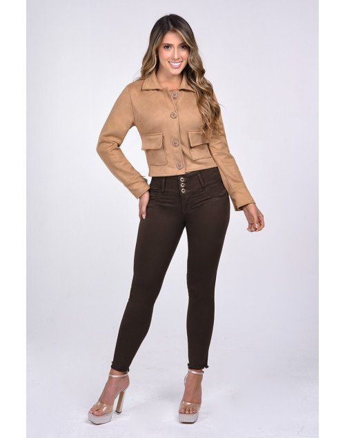CHAQUETA GAMUZA