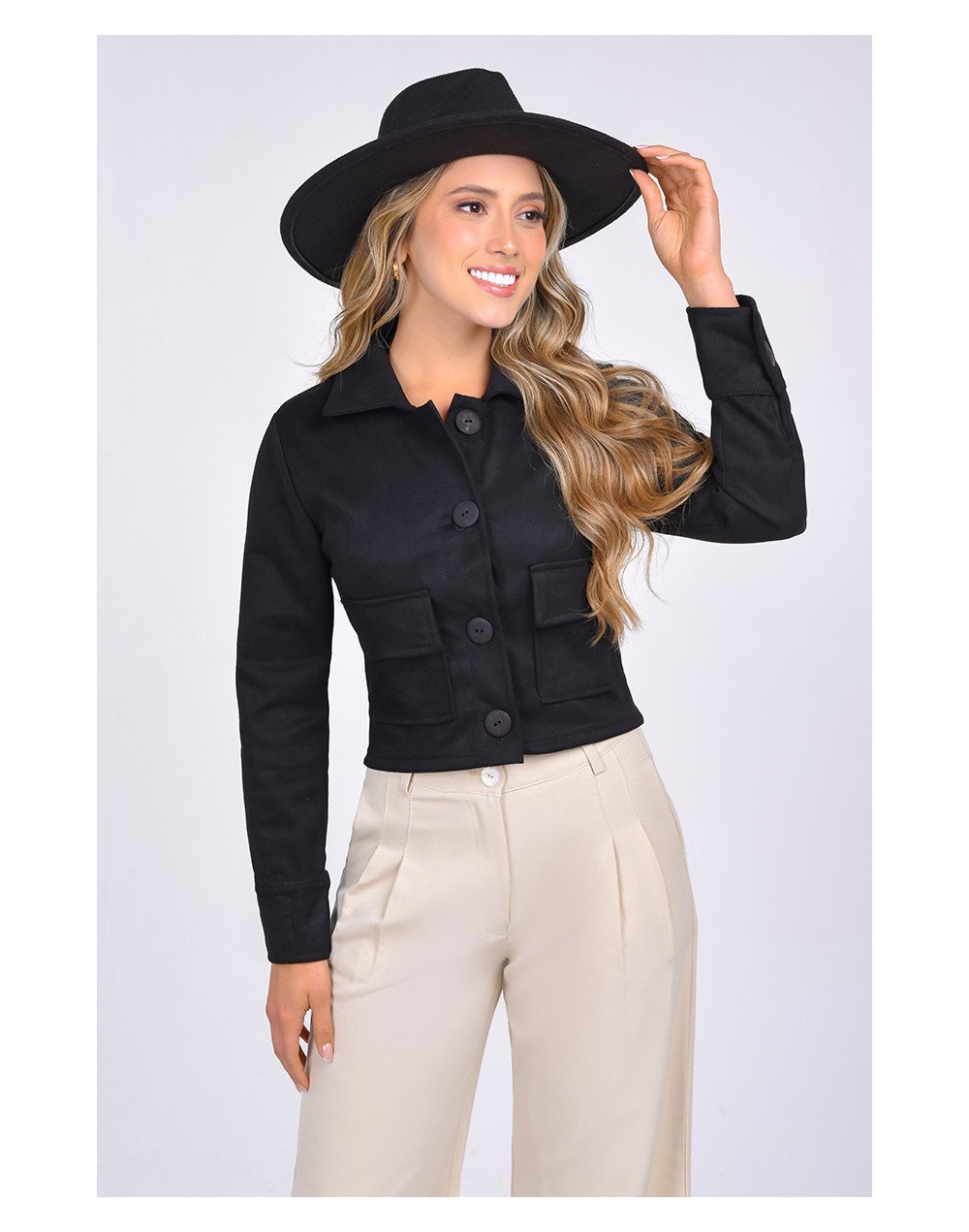 CHAQUETA GAMUZA