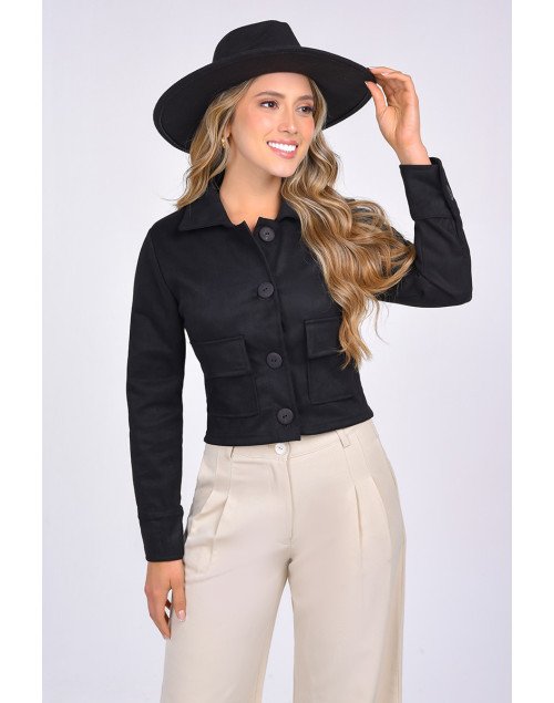 CHAQUETA GAMUZA
