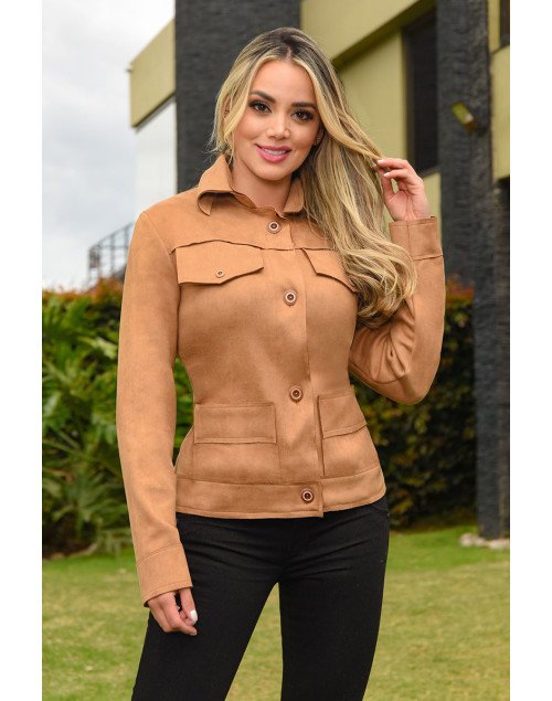 CHAQUETA GAMUZA
